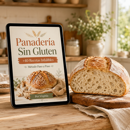 Panadería Sin Gluten: +40 Recetas Infalibles